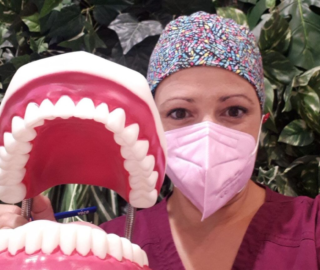 Durante mi trabajo en clínica dental
